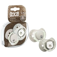 Пустушка Lovi Buddy bear 6-18 міс., 2 шт. (22/865)