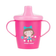 Чашка-непроливайка Canpol babies Toys, 250 мл, розовый (31/200_pin)