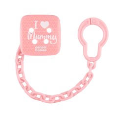 Ланцюжок до пустушки Canpol babies I love Mummy (2/434_pin)