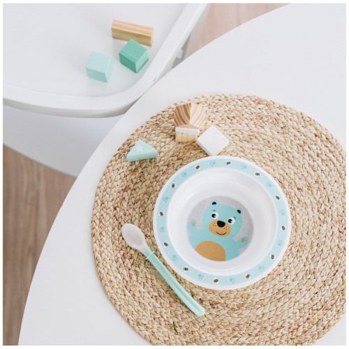 Набір посуду Canpol babies Cute Animals Ведмедик, 5 шт. (4/401_tur) — 10987