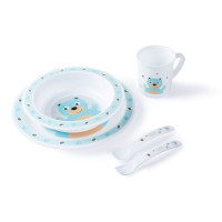 Набор посуды Canpol babies Cute Animals Мишка, 5 шт. (4/401_tur)