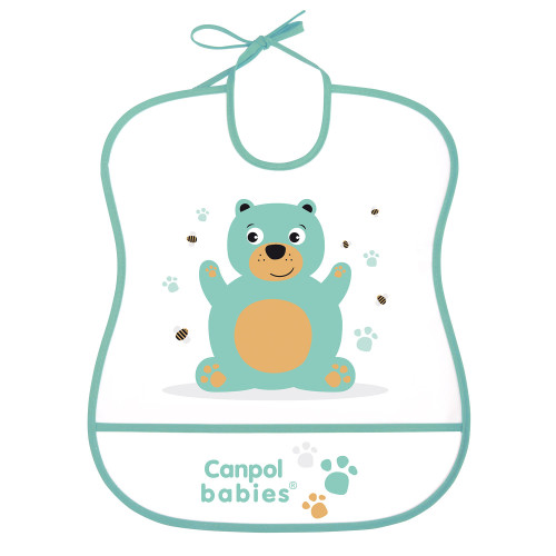 Слинявчик пластиковий м'який Canpol babies (2/919) — 10606