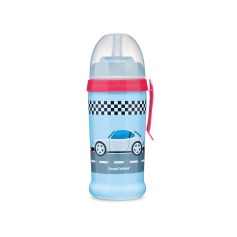 Поильник Canpol babies Racing Auto с трубочкой, 350 мл (56/516_blud)