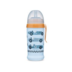 Поильник Canpol babies Racing Auto с трубочкой, 350 мл (56/516_blul)