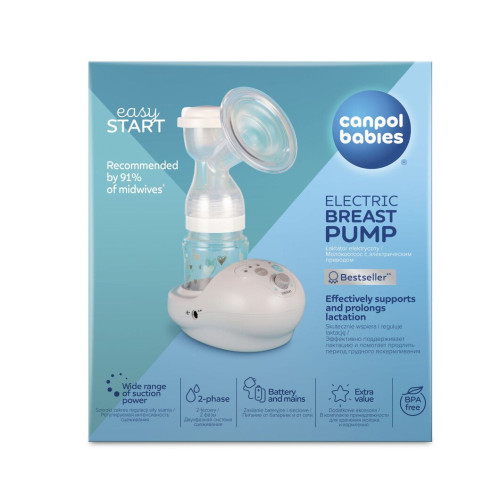 Молоковідсмоктувач електричний Canpol babies EasyStart (12/201) — 4124
