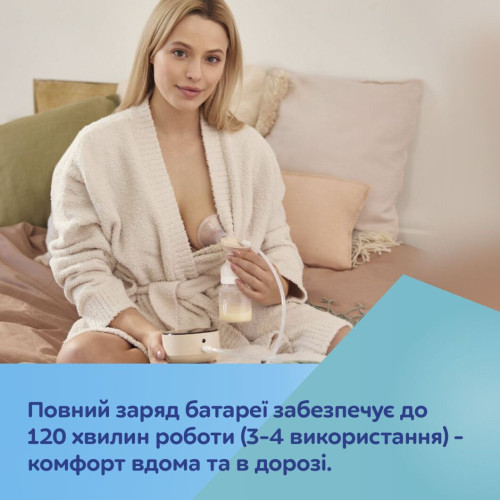 Молоковідсмоктувач електричний Canpol babies мобільний Take&Go (12/211) — 4122