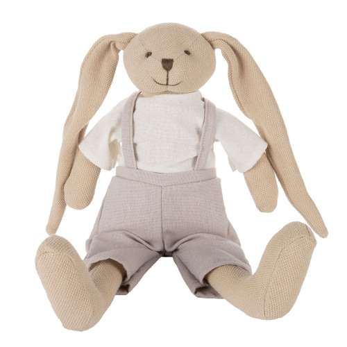 М'яка іграшка Canpol Babies Кролик, бежевий (80/200_bei) — 19387
