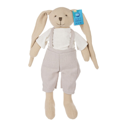 М'яка іграшка Canpol Babies Кролик, бежевий (80/200_bei) — 19387