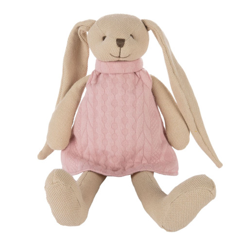 М'яка іграшка Canpol Babies Кролик, рожевий (80/200_pin) — 19385