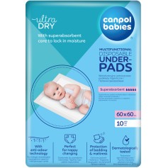 Одноразові пелюшки Canpol babies 60х60 см 10 шт. (78/006)