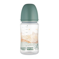 Бутылочка для кормления Canpol Babies EasyStart Mountains с широким отверстием 240 мл (35/243_gre)