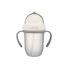 Кружка-непроливайка Canpol babies Matte Pastels c силиконовою трубочкой 210 мл, серый (56/522_grey)