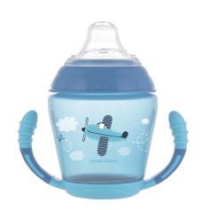 Кружка-непроливайка Canpol babies Toys с силиконовым носиком, 230 мл (56/502_blu)