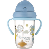 Кружка непроливайка Canpol babies Bonjour Paris, 270 мл, синій (56/607_blu)