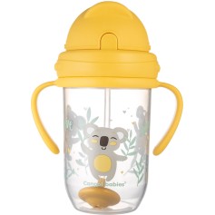 Кружка непроливайка Canpol babies Exotic Animals, 270 мл, желтый (56/606_yel)