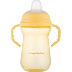 Кружка тренировочная Canpol babies FirstCup, 250 мл (56/615_yel)