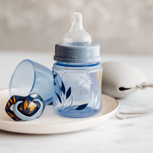 Пустушка симетрична Canpol babies Gold 6-18 міс., 2 шт. (22/665_blu) — 10661