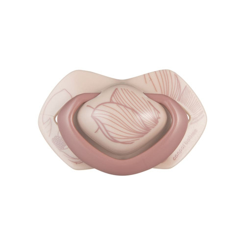 Пустушка симетрична Canpol babies Gold 6-18 міс., 2 шт. (22/665_pin) — 10665