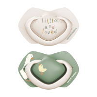 Пустушка симетрична Canpol babies Goose 0-6 міс., 2 шт. (22/667)