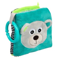 Розвиваюча м'яка книжечка Сanpol babies Bears (68/075_grey)