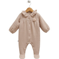 Детский комбинезон Caramell коричневый, серия Cotton Jasmine (TK1137)