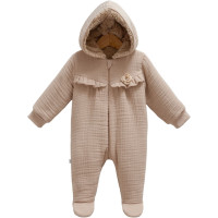 Детский комбинезон Caramell коричневый, серия Cotton Jasmine (TK1141)