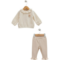 Детский комплект Caramell бежевый, серия Cotton Jasmine (TKK1140)