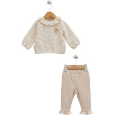 Дитячий комплект Caramell бежевий, серія Cotton Jasmine (TKK1140)