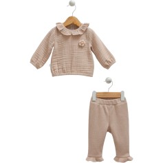 Дитячий комплект Caramell коричневий, серія Cotton Jasmine (TKK1140)
