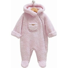 Дитячий теплий комбінезон Caramell Overalls, серія FLUFFY GIRL (TK9907)