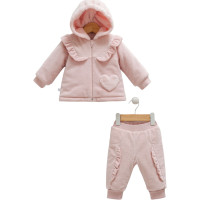 Детский теплый комплект Caramell кофта+штаны, серия NEW GIRL (TKK1123)
