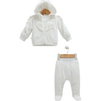 Дитячий утеплений костюм Caramell кофта+кофта+штани, серія NEW GIRL (TKK1117)