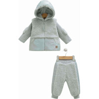 Комплект дитячий Caramell жилет+кофта+штани, серія SNOW BOY (TKE9934)