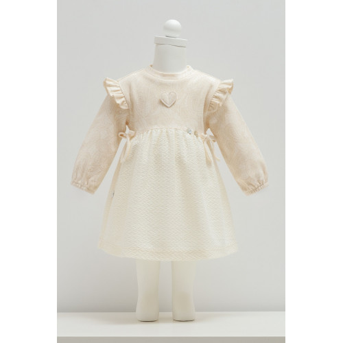 Дитяча сукня Caramell серія Tiny lace, бежева (ELB1889) — 21723