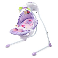 Крісло-гойдалка Caretero Bugies Purple