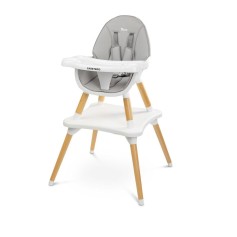 Стільчик для годування Caretero Tuva Grey