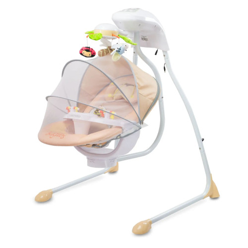 Крісло-гойдалка Caretero Bugies Beige — 3710