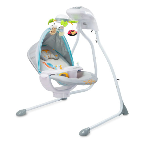 Крісло-гойдалка Caretero Bugies Grey — 3827 Крісло-гойдалка Caretero Bugies Grey — 3827