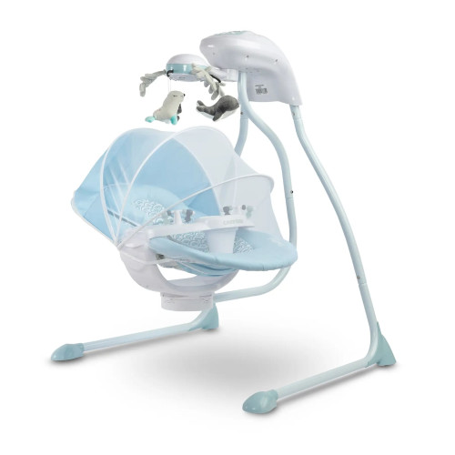 Крісло-гойдалка Caretero Raffi Blue — 3792