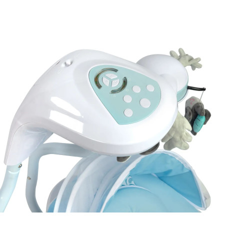 Крісло-гойдалка Caretero Raffi Blue — 3792