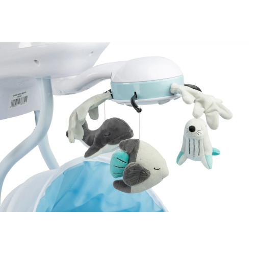 Крісло-гойдалка Caretero Raffi Blue — 3792