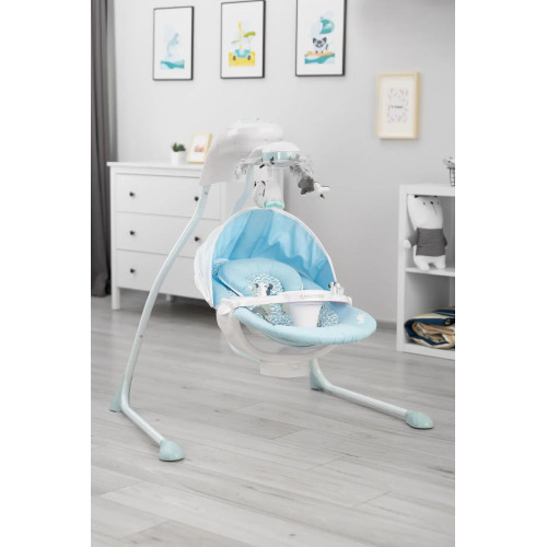 Крісло-гойдалка Caretero Raffi Blue — 3792