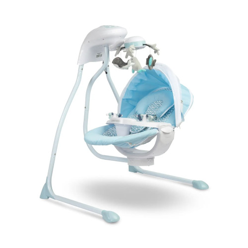 Крісло-гойдалка Caretero Raffi Blue — 3792