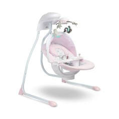 Крісло-гойдалка Caretero Raffi Pink
