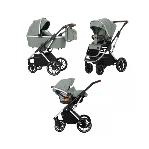 Коляска 3в1 Carrello Aurora CRL-6502/2 Tee Green