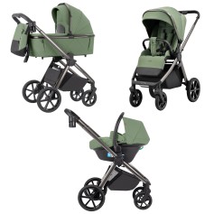 Коляска 3в1 Carrello Omega CRL-6535 Perfect Green