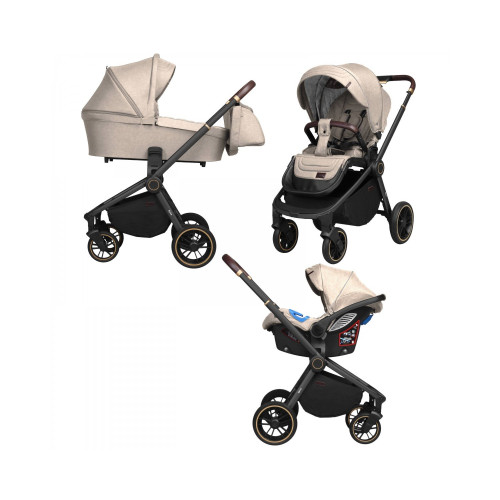 Коляска 3в1 Carrello Epica CRL-8511/1 Almond Beige