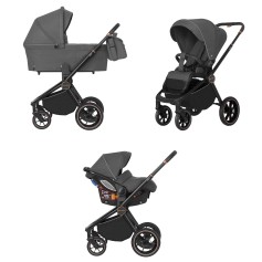 Коляска 3в1 Carrello Epica/G CRL-8511/1 Iron Grey
