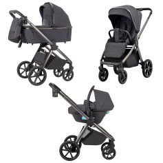 Коляска 3в1 Carrello Omega CRL-6535 Excellent Grey