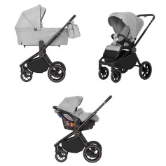 Коляска 3в1 Carrello Epica/G CRL-8511/1 Silver Grey